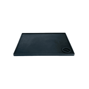 Black Rubber Tamp Mat Conti Coffee